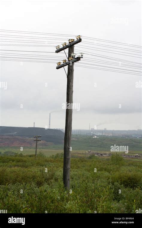 factory coal mine vorkuta russian arctic Stock Photo - Alamy