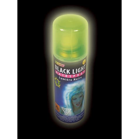 Black Light Hair Spray