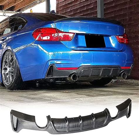 Mcarcar Kit Real Carbon Fiber Rear Diffuser For Bmw Series F F