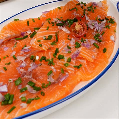 Salmon Carpaccio Recipe - Helena's Recipes