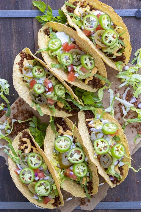 Low-Fat Vegan Taco Meat (Made with Whole Foods) - Veggies Don't Bite