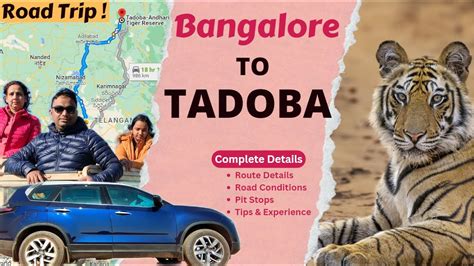 Best Route Bangalore To Tadoba Via Hyderabad Complete Road Trip