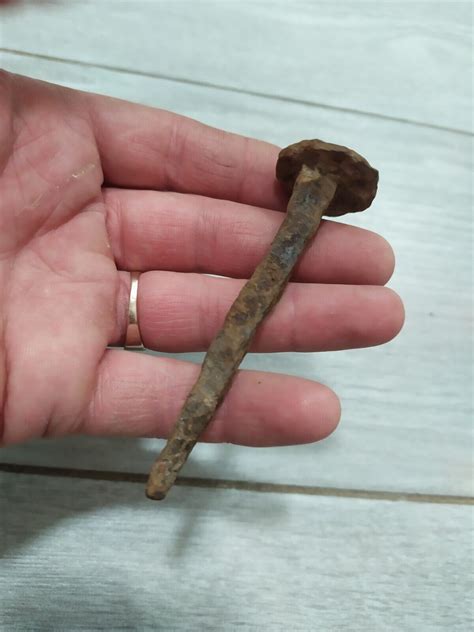 Authentic Ancient Roman Iron Crucifixion Nail 1st Century Ad Ebay