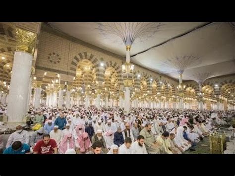 Saking Jarangnya Hujan Di Masjid Nabawi Madinah Sampai Sholat Istisqa