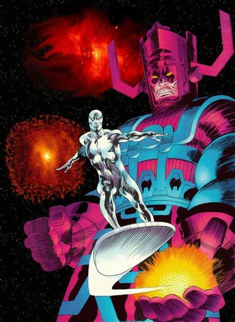 Norrin Radd Silver Surfer By John Buscema Marvel Universe Art Silver