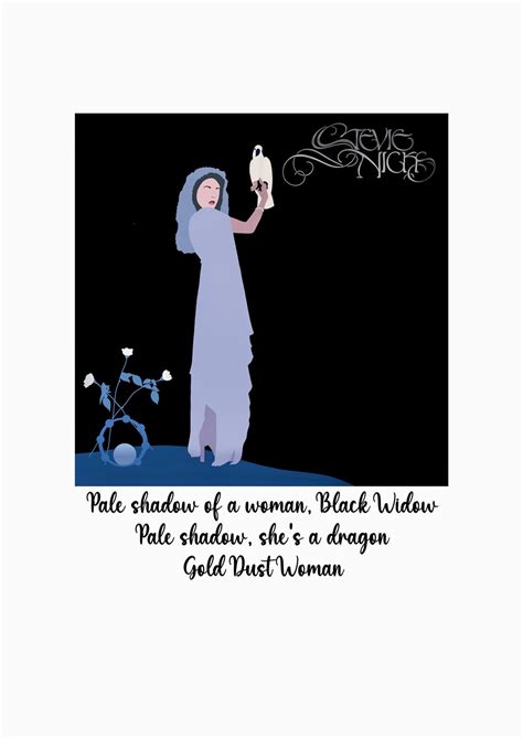 Stevie Nicks Bella Donna Album Art Print Lyrics - Etsy