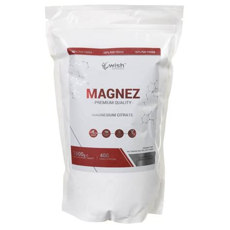 Wish Pharmaceutical Cytrynian Magnezu W Proszku 1000 G Sklep EMPIK