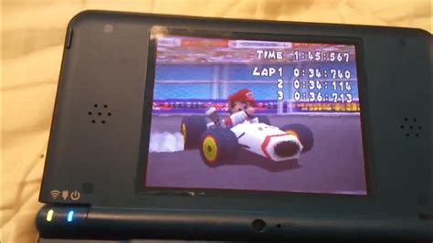 Mario Kart Ds Figure 8 Circuit Replay In Mirror Class Youtube