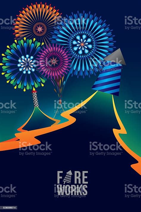 花火大会 お祝いのベクターアート素材や画像を多数ご用意 お祝い イラストレーション カラフル Istock