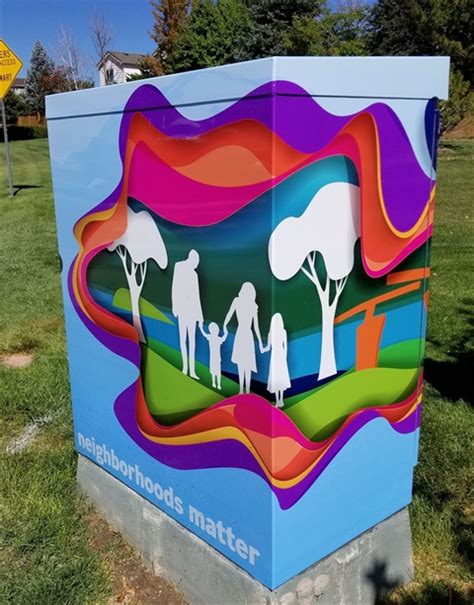 Traffic Box Art Wrap Program City Of Centennial