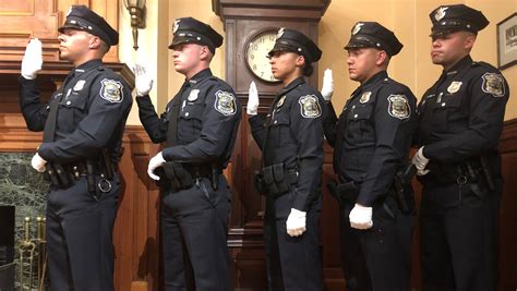 Five New City Police Officers Sworn In