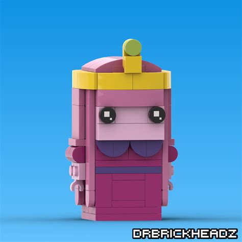 Lego Moc Princess Bubblegum Adventure Time Brickheadz By Drbrickheadz