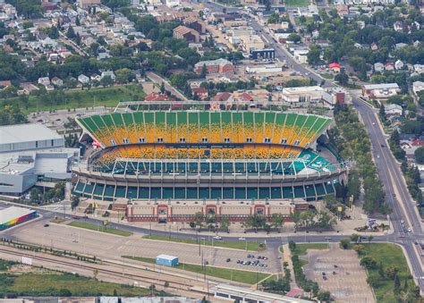 Aerial Photo Commonwealth Stadium