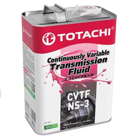 Масло трансмиссионное для вариатора TOTACHI CVTF NS-3 4 л. - купить по ...