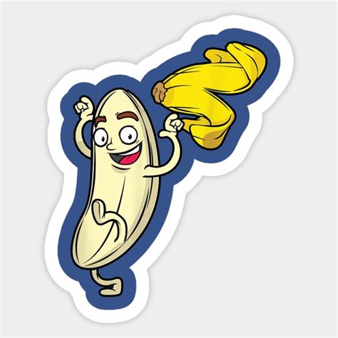 Strip Tease Naked Bananas Strip Tease Naked Bananas Merch Sticker Teepublic