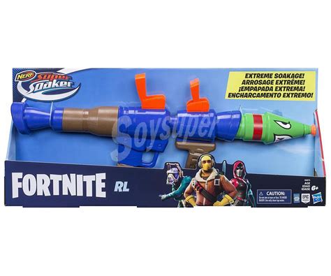 Nerf Pistola De Agua Super Soaker Fortnite Rl Nerf