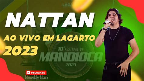 NATTAN AO VIVO EM LAGARTO SE 2023 YouTube