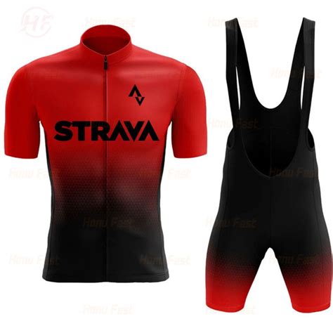 Conjunto De Malha Para Ciclismo Strava Roupas Para Ciclismo De