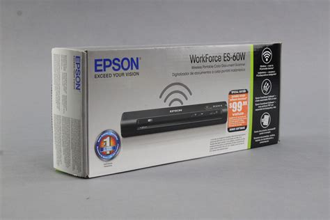 Epson WorkForce ES-60W Wireless Portable Document Scanner-NEW - Walmart.com - Walmart.com