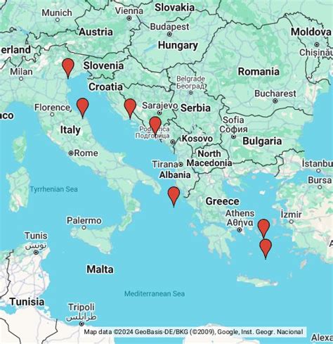 Map Italy And Greece – Get Map Update