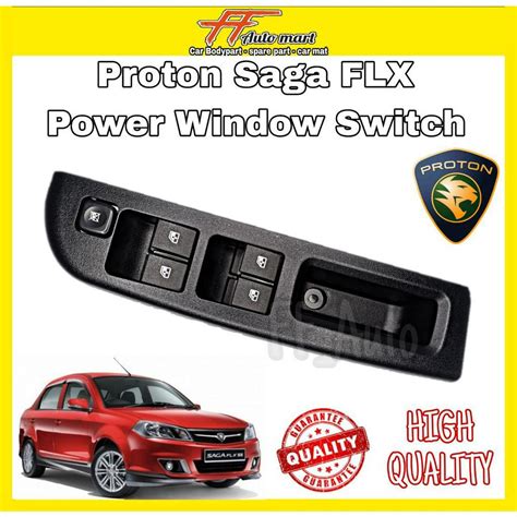 Proton Saga Fl Flx Main Power Window Switch Pcs Suis Power