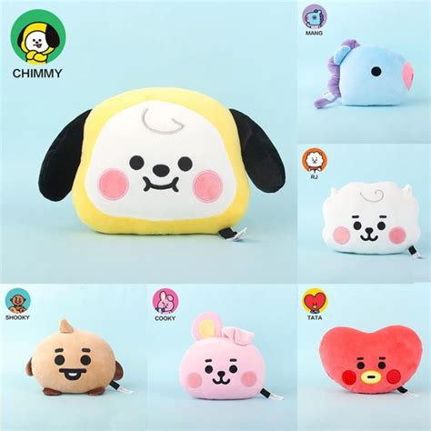 Cartoon Bt21 Plush Toy CHIMMY COOKY RJ KOTA Kawaii Anime Stuffed ...