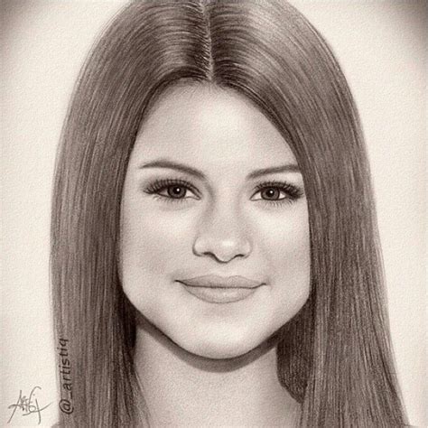 17 Best images about Selena Gomez drawings on Pinterest | Traditional ...