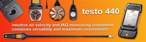 Testo 440 Air Velocity And IAQ Measuring Instrument At Test Equipment