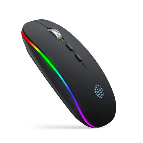 Buy Inphic LED Bluetooth Mouse Rechargeable Slim Silent Wireless Mouse