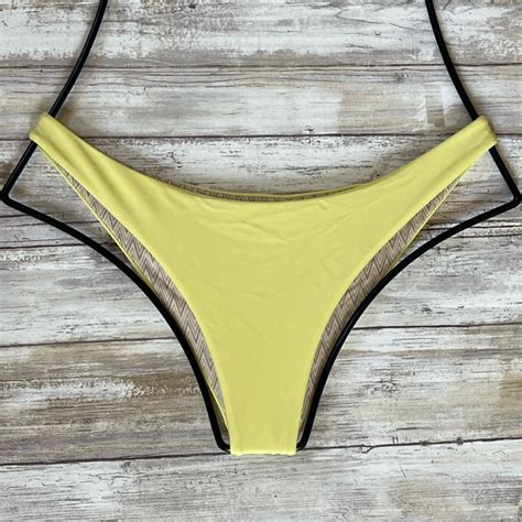 Acacia Swimwear Swim Acacia Swim Yellow Bikini Bottom Preowned