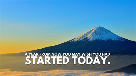 A Year From Now You May Wish You Had Started Today Karen Lamb Poster