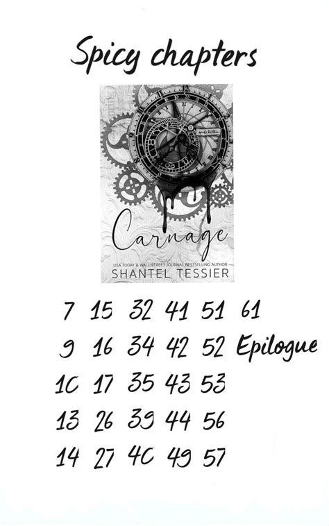 Carnage By Shantel Tessier In Romance Books Worth Reading