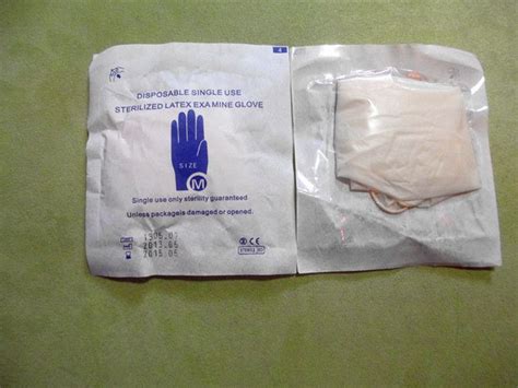 First Aid Kit Product Latex Gloves Sterile Medical Gloves High Quality ...