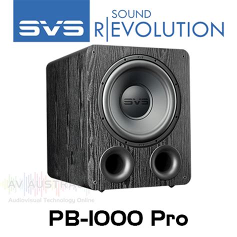 Svs Pb 1000 Pro 12 Ported Subwoofer Av Australia Online