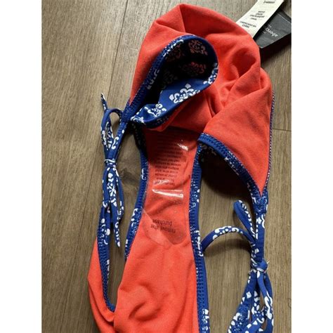 Abercrombie Fitch Swim Nwt 225 Abercrombie Fitch Swim Girls Bikini Bottom Xl Blue