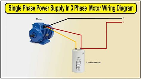 Wiring diagram for Leeson 3 phase motor