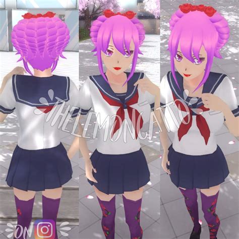 Sims 4 Yandere Simulator Hair All Characters Eroiweb