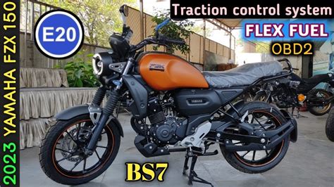 New 2023 Yamaha FZ X 150 Review BS7 E20 Flex Fuel TCS Features