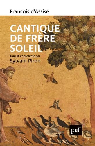 Cantique de frère soleil de Saint François d Assise Poche Livre