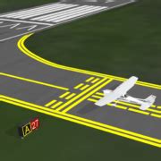 Guide to airport taxiway signs and markings (video tip) : Flight ...