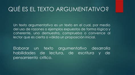 Un Texto Argumentativo Ejemplos Cortos Calameo Texto Argumentativo