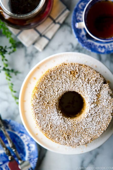 Earl Grey Chiffon Cake アールグレイシフォンケーキ • Just One Cookbook