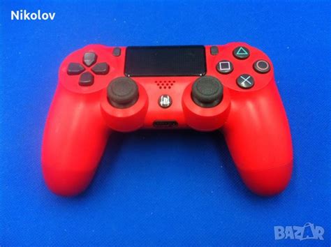 Оригинален Джойстик PS4 DualShock 4 Червен в Аксесоари в гр. Русе ...
