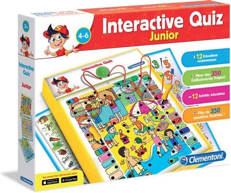 Clementoni Interactieve Quiz Junior Jaar Games Bol