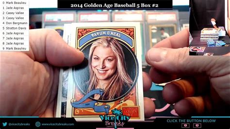 2014 Panini Golden Age 2 Youtube