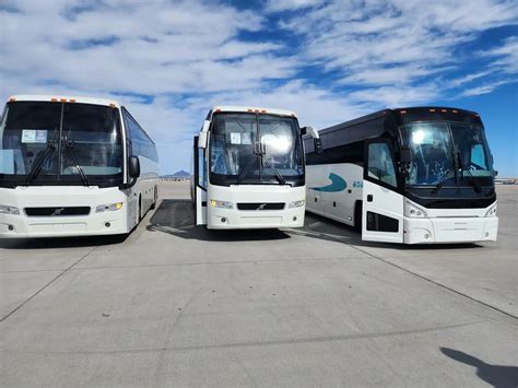 56 Passenger Charter Bus Fleet Divine Charter Bus Rentals