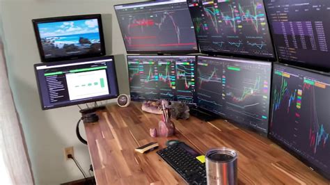 Trading Desk Setup Tour Functional Not Fancy Youtube