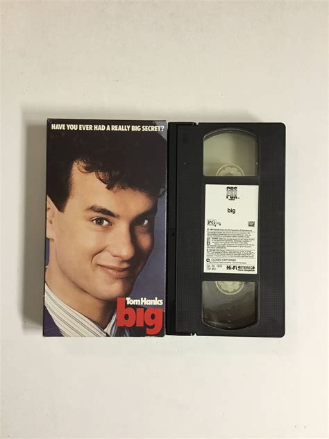 Big 1989 Tom Hanks VHS A - Etsy