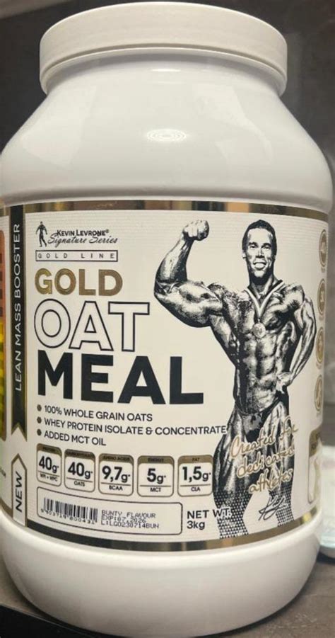 Gold Oat Meal Kevin Levrone калорійність харчова цінність ⋙tablycjakalorijnosti