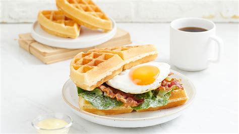 Egg Waffle Sandwich Recipe